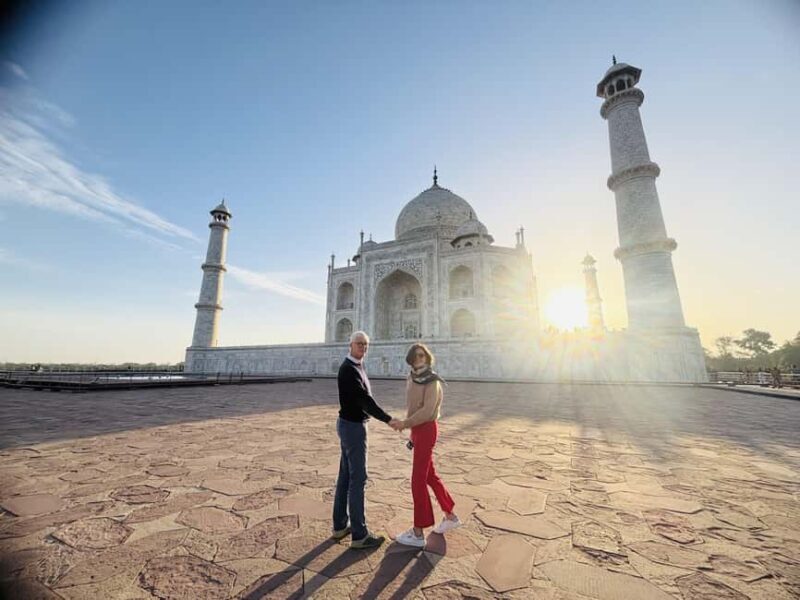 From Delhi: Sunrise Taj Mahal & Agra Tour with 5-Star Meal - Good To Know