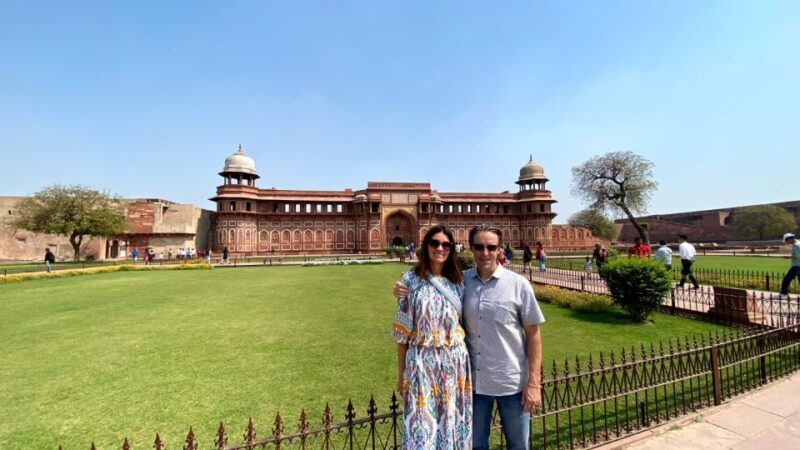 From Delhi: Taj Mahal and Agra Day Tour by Super-fast Train - Exploring Agra Fort and Its Panoramic Views