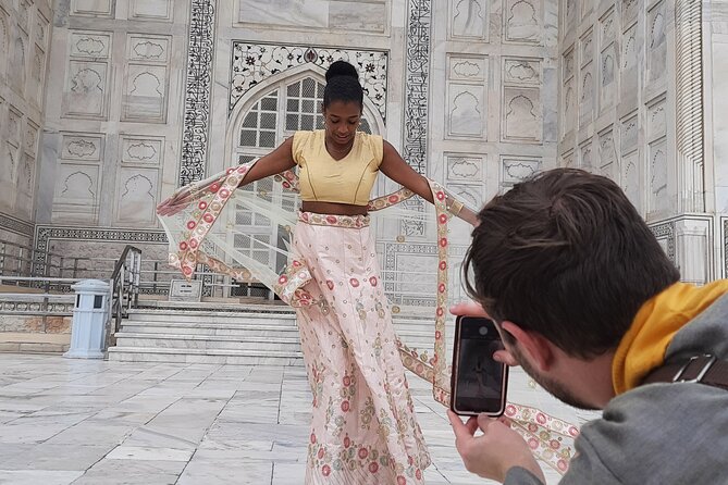 From Delhi : Taj Mahal Photoshoot in Indian Ethnic Dresses - Pricing Details