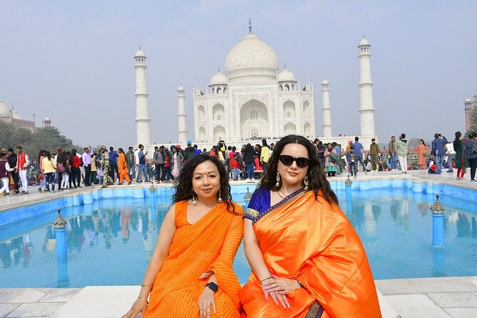 From Delhi : Taj Mahal Photoshoot in Indian Ethnic Dresses - Booking Information