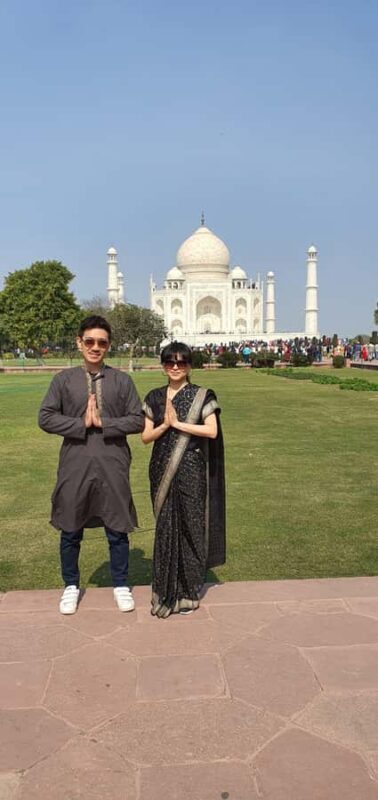 From Delhi: Taj Mahal with Elephant Conservation Centre - Return to Delhi