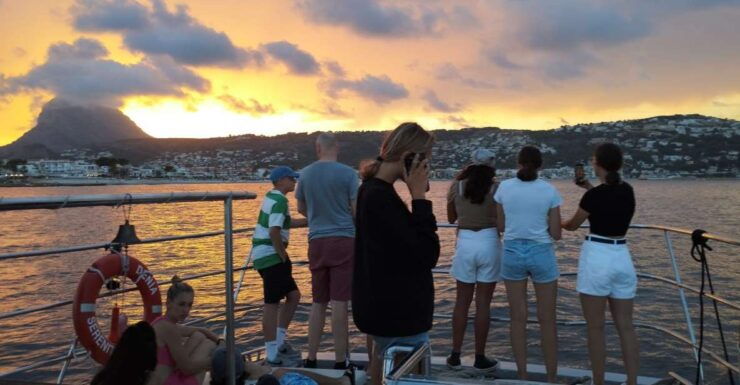From Denia or Jávea: Sunset Motor Catamaran Trip - Experience Highlights