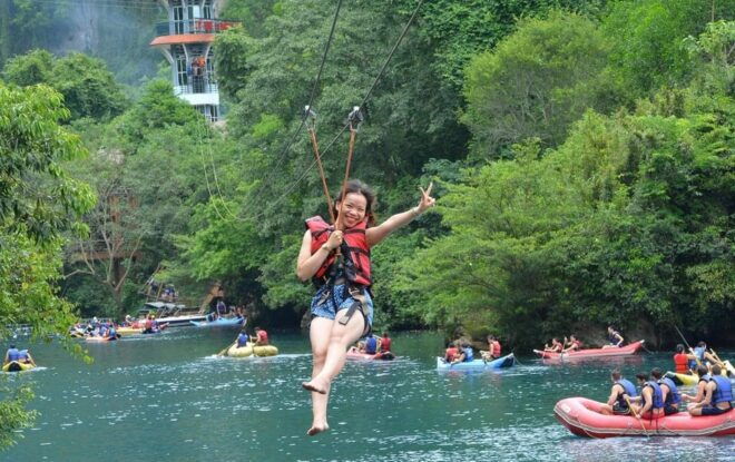 From Dong Hoi: Paradise and Dark Cave Day Tour With Lunch - Safety Precautions and Restrictions