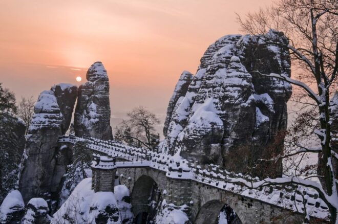 From Dresden: Bohemia and Saxon Switzerland Winter Tour - Skip the Line and Live Tour Guide