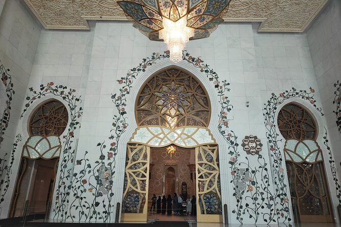 From Dubai: Emirates Palace Hi-Tea With Sheikh Zayed Mosque Visit - The Sum Up