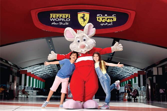 From Dubai: Ferrari World Return Shared Transfer Service - The Sum Up