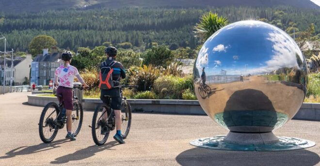 From Dublin: Electric Bike Experience - Visiting the Peace Maze