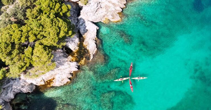 From Dubrovnik: Elaphiti Islands Kayaking and Cycling Tour - Itinerary Highlights