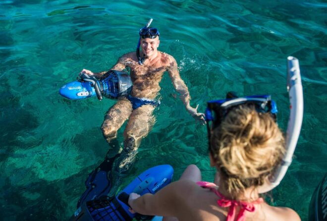 From Dubrovnik: Explore Caves With Underwater Scooters - Visit Stunning Islands and Beaches