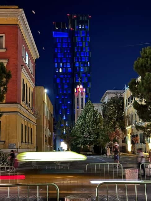 From Durres/Golem : Lights of Tirana by Night - Potential Drawbacks or Considerations