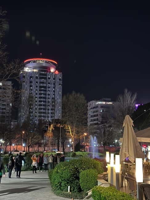 From Durres/Golem : Lights of Tirana by Night - FAQ