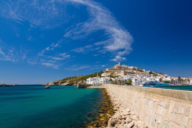 From Eastern Ibiza: Ibiza Town Round-Trip Ferry Transfer - Exploring Historic Ibiza Town