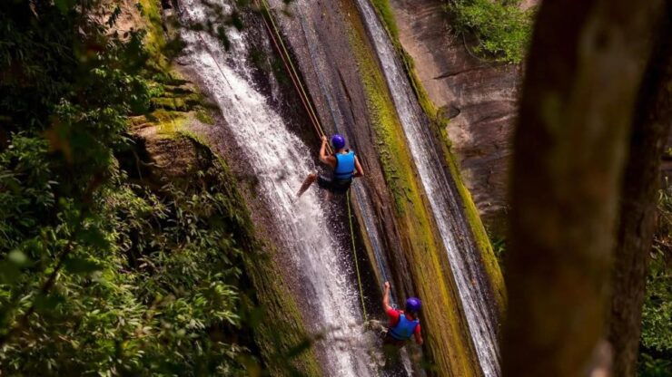 From Ella :- Waterfall Abseiling - Highlights