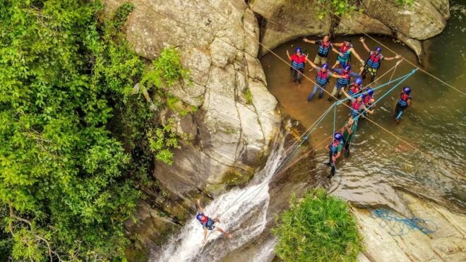 From Ella :- Waterfall Abseiling - Full Description