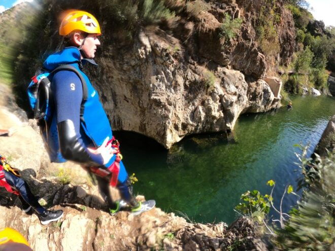 From Estepona: Guadalmina River Guided Canyoning Adventure - Itinerary