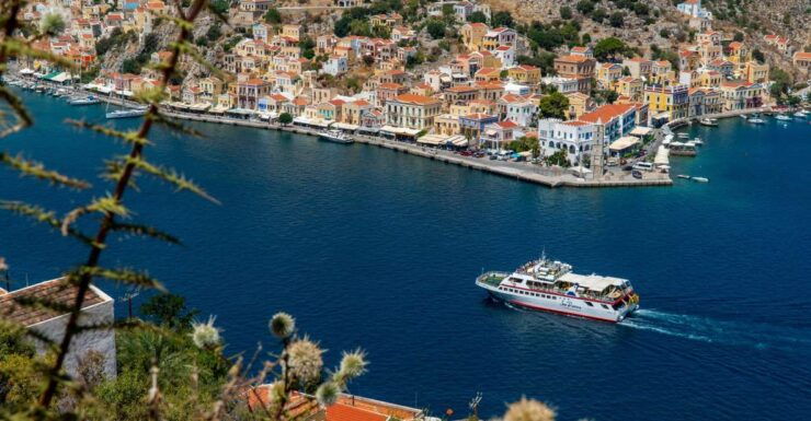 From Faliraki: Symi, St. George Bay, and Panormitis Cruise - Itinerary Overview