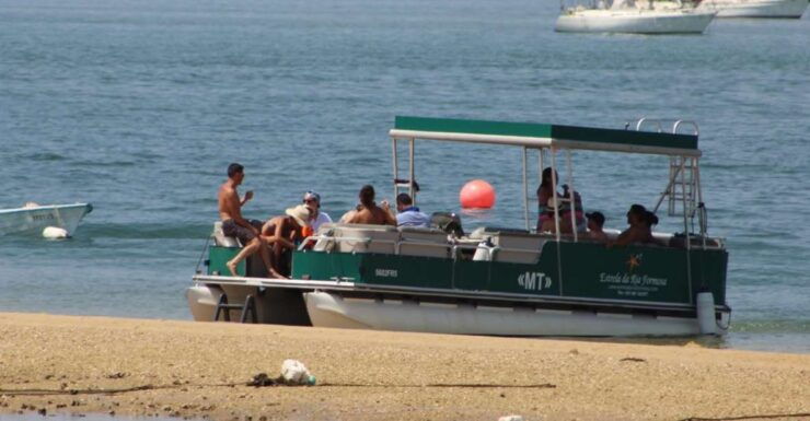 From Faro: 2-Island, 2-Stop Ria Formosa Catamaran Tour - Tour Details