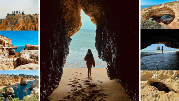 From Faro: Benagil, Marinha, 7 Valleys, and Algar Seco Tour - Benagil Cave Visit