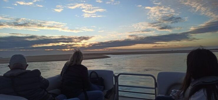 From Faro: Ria Formosa Islands Sunset Catamaran Cruise - Experience Itinerary