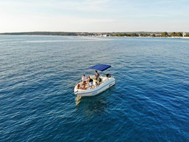 From Fazana: Private Dolphin Search & Sunset Cruise - Itinerary