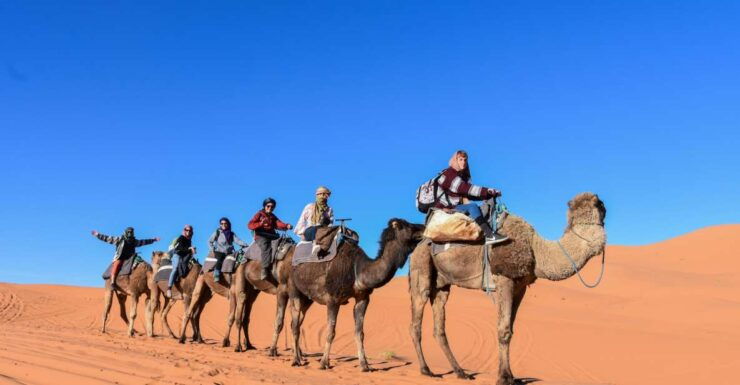 From Fes: 3 Days and 2 Nights Desert Trip to Marrakech - Accommodation and Meals