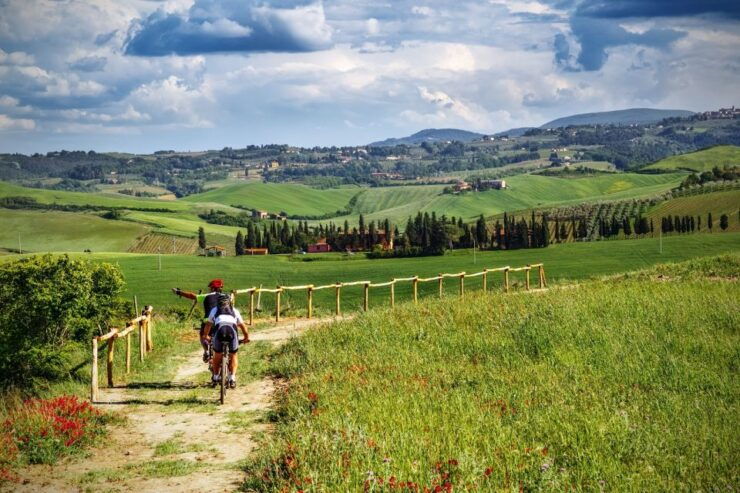 From Florence: Tuscany by E-Bike With Lunch and Wine Tasting - Highlights