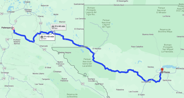 From Flores Guatemala: Transfer to Palenque, Chiapas, Mexico - Frequently Asked Questions