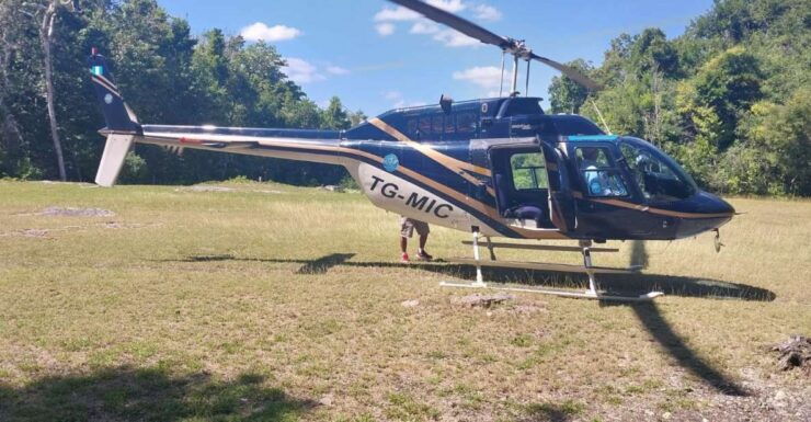 From Flores: La Danta & El Mirador Day Tour by Helicopter - Helicopter Departure Point