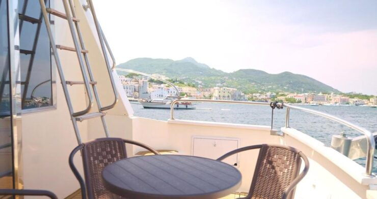 From Forio: Procida Private Boat Tour Half Day With Aperitif - Activity Itinerary