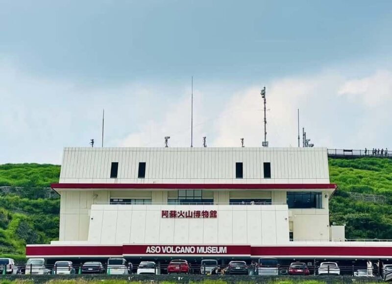 From Fukuoka: Kumamoto Castle and Mount Aso Day Trip - Cultural and Local Flavors at Aso Roadside Station