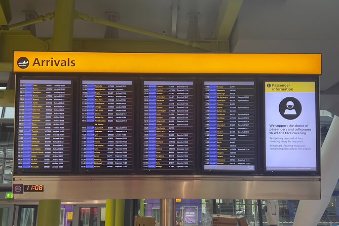 From Gatwick Airport to Heathrow Airport | Private Transfer - Pickup and Drop-off Points