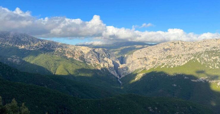 From Genna Silana: Canyon of Gorropu Guided Hike - Location Information