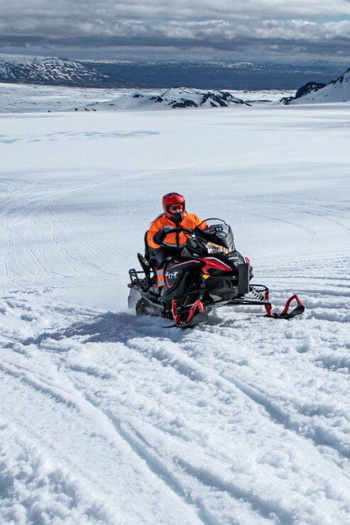 From Geysir: Snowmobiling & Ice Cave on Langjökull Glacier - Exploring Langjökull Glacier