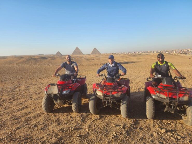 From Giza: Pyramids, Sphinx and Quad Bike Private Tour - Booking Details