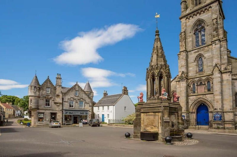 From Glasgow: Castles, Clans & Outlander Day Tour - Culross – Cranesmuir Comes to Life