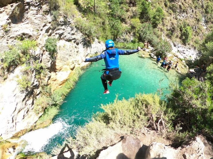 From Granada: Rio Verde Canyoning Tour With Lunch - Experience Highlights