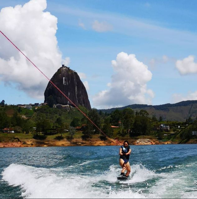 From Guatape: 1-Hour Wakeboarding - Full Description