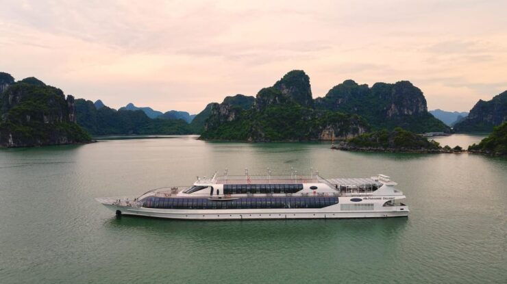 From Ha Long Bay: Dinner or Lunch at Paradise Delight Cruise - Buffet Menu Highlights