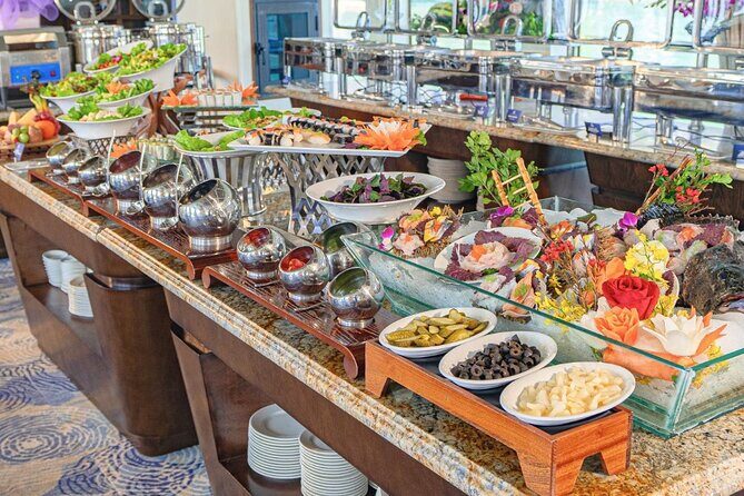 From Ha Long city : Luxury Ha Long Bay Day Tour on 5-Star Cruise - A Delicious Buffet Lunch Aboard