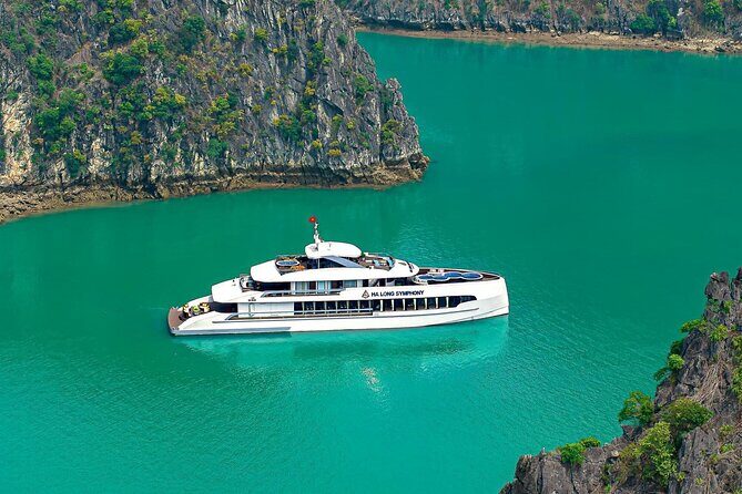 From Ha Long City: Symphony Luxury Day Cruise on Ha Long Bay - An Overview of the Symphony Luxury Day Cruise
