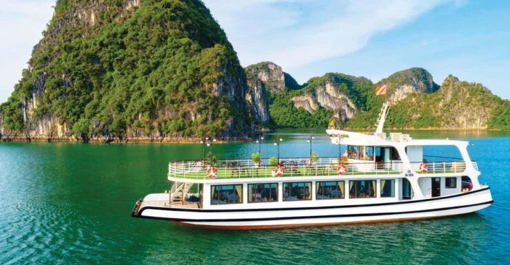 FROM HA NOI : FULL DAY LUXURY HA LONG BAY CRUISE - LIMOUSINE - Transportation and Logistics