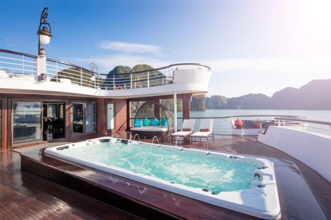 From Halong: Halong Bay 2 Days 1 Night Ambassador Cruise - Included Services