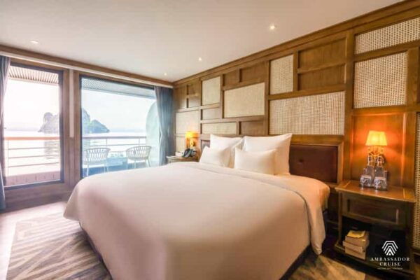 From Halong: HALONG BAY AMBASSADOR DAY CRUISE - Transportation Options