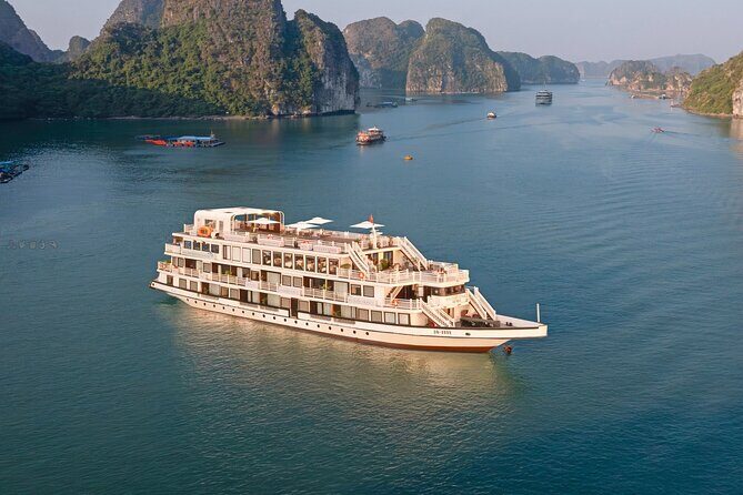 From Hanoi: 2-Day Arcady Boutique Cruise to Majestic Halong Bay - From Hanoi: 2-Day Arcady Boutique Cruise to Majestic Halong Bay