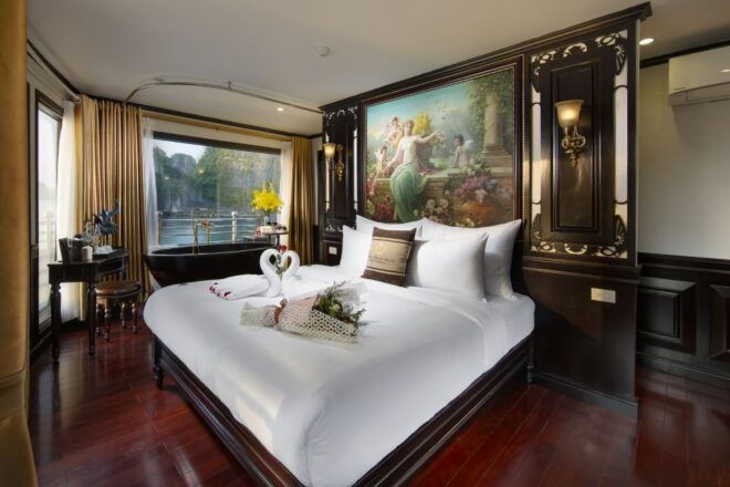 From Hanoi: 2-Day Ha Long Bay 5-Star Cruise & Balcony Cabin - Inclusions on the 5-Star Cruise