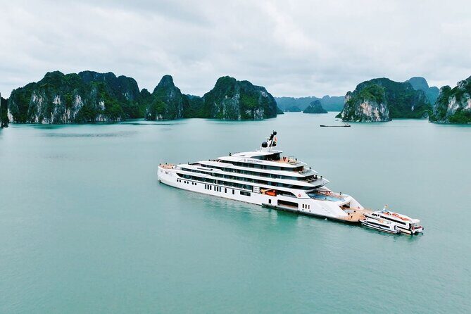 From Hanoi 2D1N Halong Bay 6 Star Superyacht Cruise with Pool - An In-Depth Look at the Halong Bay Experience