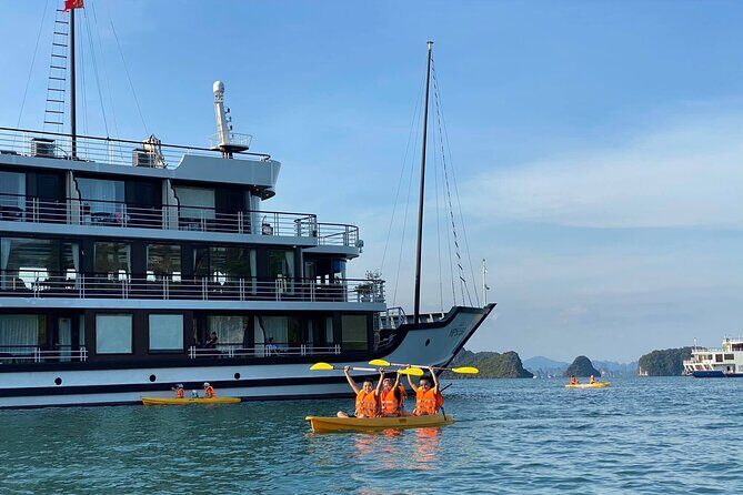 From Hanoi : 3 Days 2 Nights Ninh Binh & Lan Ha Bay 5-Star Cruise - Exploring Vietnam in Style: A 3-Day, 2-Night Journey from Hanoi to Ninh Binh and Lan Ha Bay