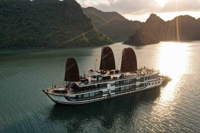 From Hanoi: 3D2N Ha Long, Lan Ha Bay by Amanda Luxury Cruise - Day 1 Itinerary