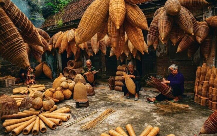 From Hanoi: Bamboo Fish Trap Village & Soy Sauce Village 1-D - Tour Information