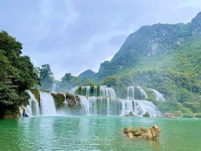 From Hanoi: Ban Gioc Waterfall 2 Day 1 Night - Small Group - Day 1 Highlights